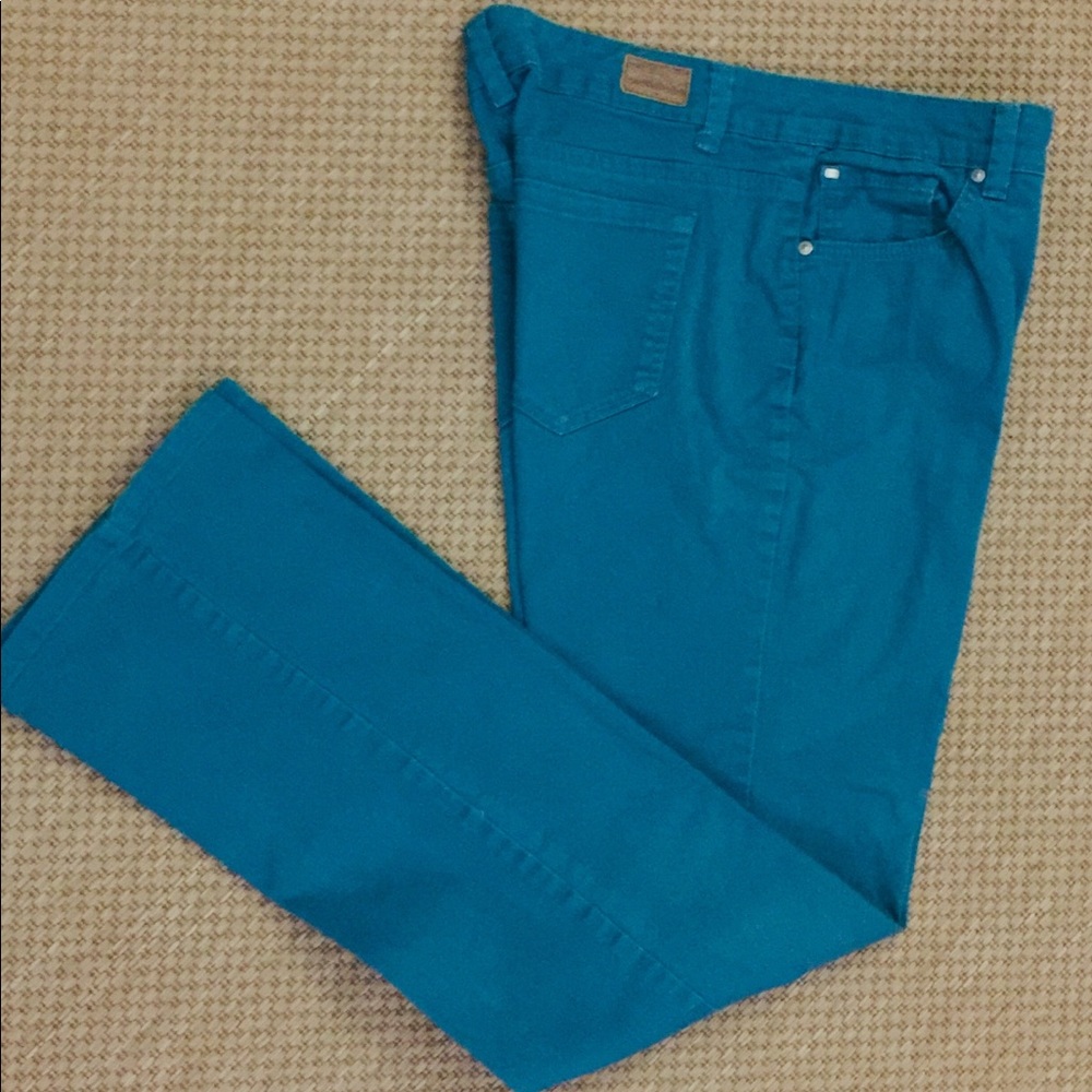 Bandolino Turquoise Jeans Size 8